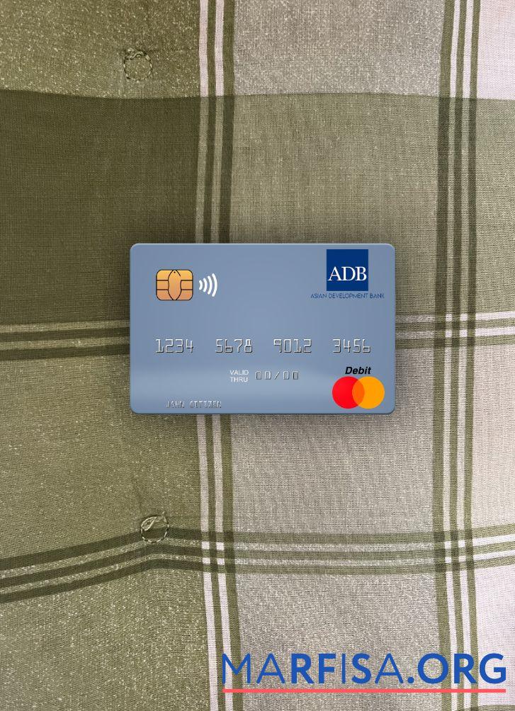 Realistic Palau ADB Bank mastercard photolook front example